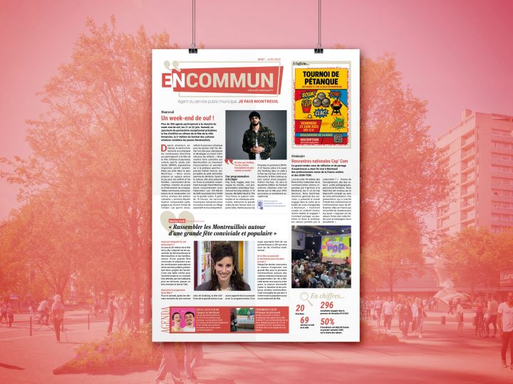 Journal des agents de la ville – Montreuil (93)